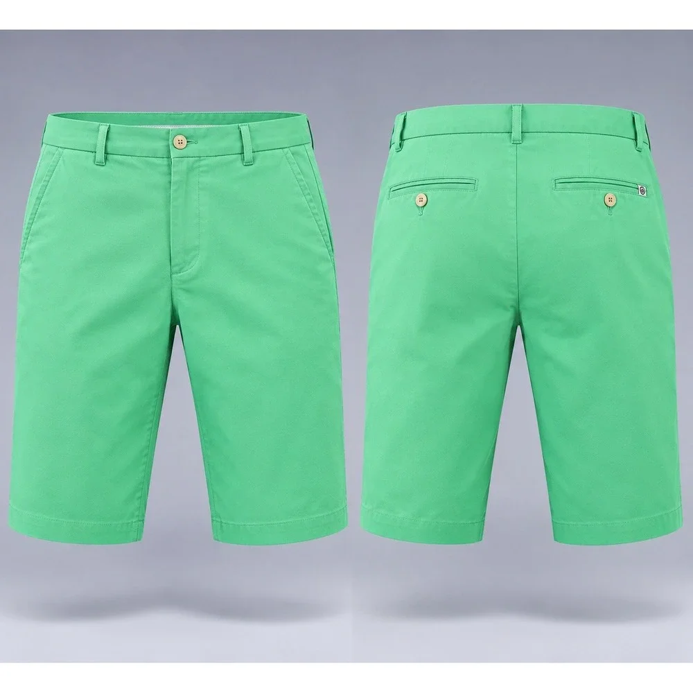 Peter Millar Shackleford Shorts Mens 38 Performance Hybrid bright green Stretch